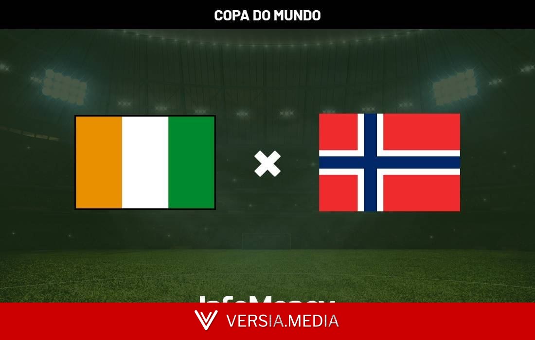 Onde assistir Costa do Marfim x Noruega?