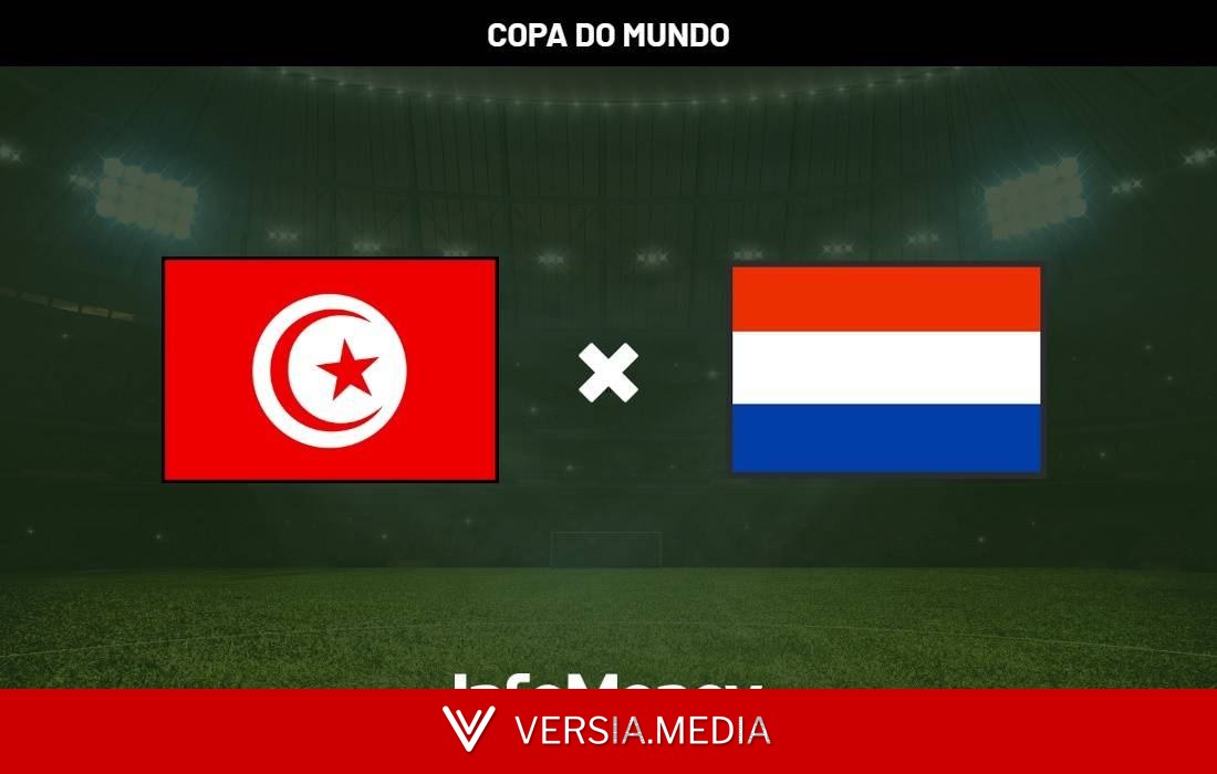 Onde assistir Tunísia x Holanda?