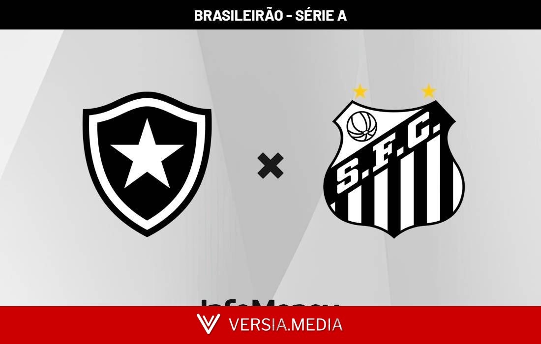 Onde assistir Botafogo x Santos pelo Brasileirão?